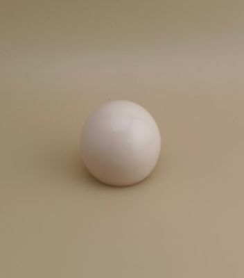 Λευκό πλαστικό λείο σφαιρικό καπάκι για καλλυντικά μπουκάλια