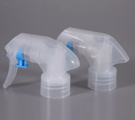 Υψηλής ποιότητας PP External Spring Mini Trigger Sprayer 24/28/410 Plastic Clear Black Blue Αρωματικό Άρωμα για Pet Chemical