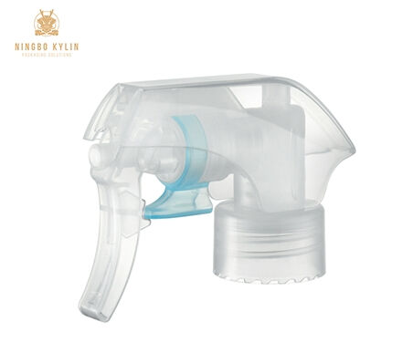 Υψηλής ποιότητας PP External Spring Mini Trigger Sprayer 24/28/410 Plastic Clear Black Blue Αρωματικό Άρωμα για Pet Chemical