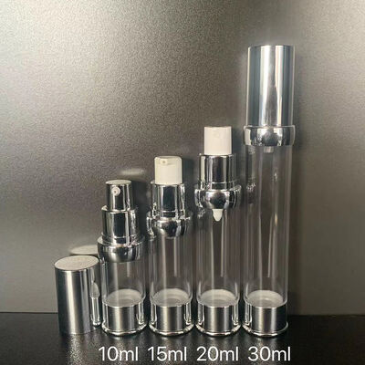 5ml 10ml 15ml 20ml Airless Bottle Cream Plastic Bottle Empty Cream Airless Bottle