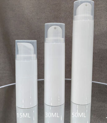 15ml 30ml 40ml 50ml Κοσμητικό Μπουκάλι Χωρίς Αέρα Κρέμα Σώματος Αερόστεγη Μπουκάλα Αντλίας Χωρίς Αέρα
