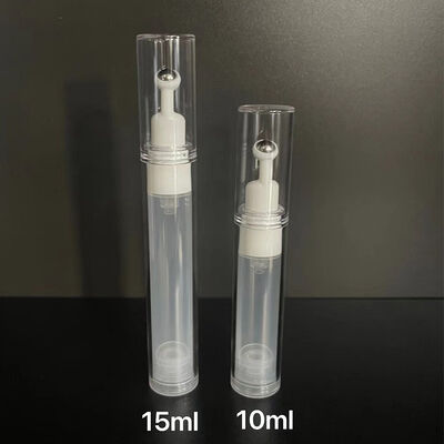 Περιβαλλοντικώς φιλικό 15ml 30ml 45ml 50ml Διαφανές Κενό PP πλαστικό κοντέινερ καλλυντικών συσκευασιών