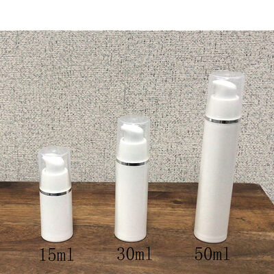 Περιβαλλοντικώς φιλικό 15ml 30ml 45ml 50ml Διαφανές Κενό PP πλαστικό κοντέινερ καλλυντικών συσκευασιών
