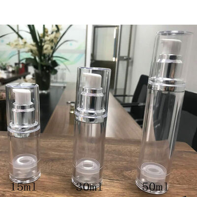 5ml 10ml 15ml Λευκό Ροζ Μπλε Μαύρο Αέρας Λοσιόν αντλία μπουκάλι PP Αέρας Κοσμητικά Ταξίδια πολυτελή Αέρας μπουκάλι