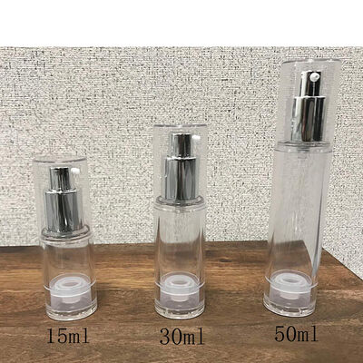 5ml 10ml 15ml Λευκό Ροζ Μπλε Μαύρο Αέρας Λοσιόν αντλία μπουκάλι PP Αέρας Κοσμητικά Ταξίδια πολυτελή Αέρας μπουκάλι