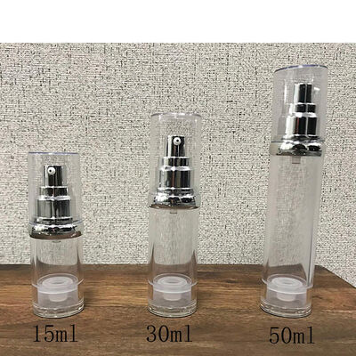 5ml 10ml 15ml Λευκό Ροζ Μπλε Μαύρο Αέρας Λοσιόν αντλία μπουκάλι PP Αέρας Κοσμητικά Ταξίδια πολυτελή Αέρας μπουκάλι
