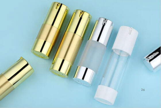 15ml 30ml 40ml 50ml Καλλυντικό μπουκάλι χωρίς αέρα συσκευασίας Σπρέι αρώματος