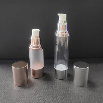 Ροζ Χρυσό Ασημένιο 30 ml 50 ml Άνεμη λοσιόν αντλία γυάλινο μπουκάλι 30 ml Twist αέρας αντλία μπουκάλι