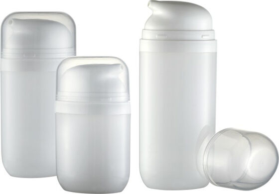 20 ml 30 ml Διαφανής Δύο πλευρικές αντλία κρέμας λοσιόν για καλλυντικά