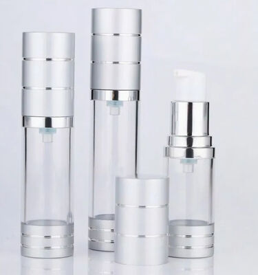 Plastic PP Empty Cosmetic Airless Pump Lotion μπουκάλι ορού K25-1 10ml 15ml