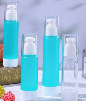 Plastic PP Empty Cosmetic Airless Pump Lotion μπουκάλι ορού K25-1 10ml 15ml