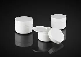 μια σειρά καλλυντικών συσκευασιών Lotionskin Cream Jar για φροντίδα προσώπου