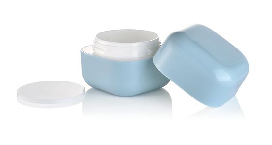 30g Wholesale Cosmetic Skin Care PP πλαστικό τετραγωνικό βάζο για κρέμα