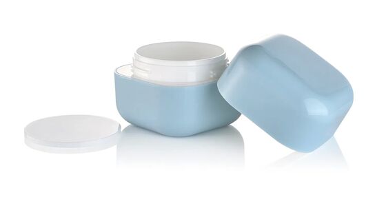 30g Wholesale Cosmetic Skin Care PP πλαστικό τετραγωνικό βάζο για κρέμα