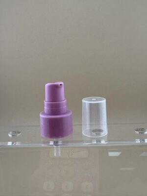 Αντλία θεραπείας λοσιόν με μισό καπάκι Purple Cosmetic Packaging 20/410 Cream Pump