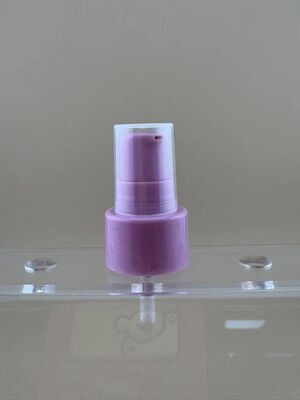 Αντλία θεραπείας λοσιόν με μισό καπάκι Purple Cosmetic Packaging 20/410 Cream Pump