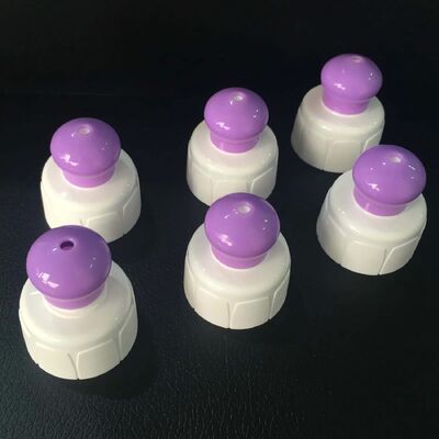 24/410 28/410 Smooth Close Bottle Water Sports Plastic Push Pull Cap