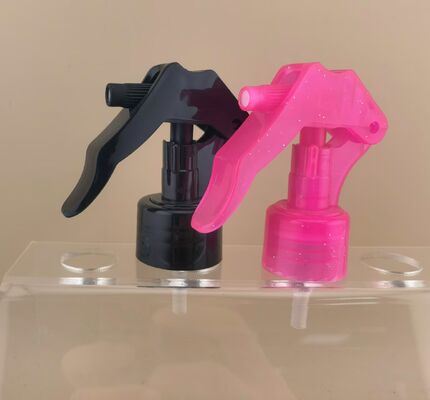 Μαύρο πλαστικό Mini Trigger Sprayer για Καλλυντικά και Κομμωτήρια