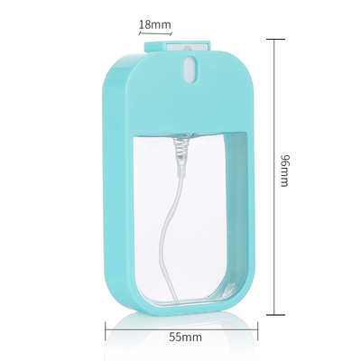 Τετραγωνικός Sanitizer καρτών αρώματος ψεκασμός, μη τοξικό πλαστικό μπουκάλι καρτών K1106