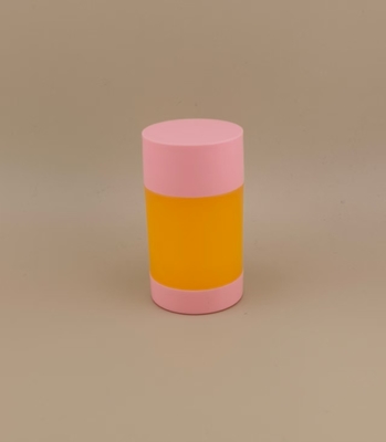 Συσκευασία Lip Balm Ροζ Ματ Περιστροφικού Τύπου 2306 για Κραγιόν